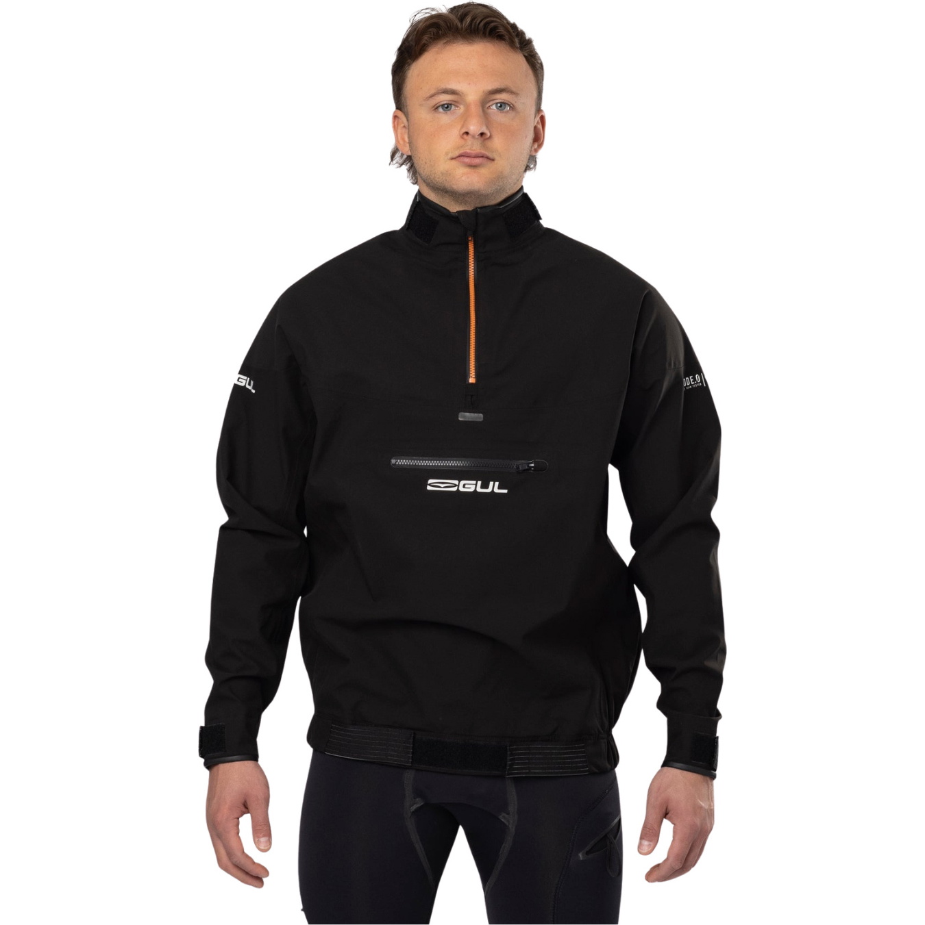 2026 Gul Mens Code Zero Recore 3L Spray Top ST0028 - Black / Orange